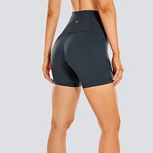 CRZ Yoga biker shorts with side pocket